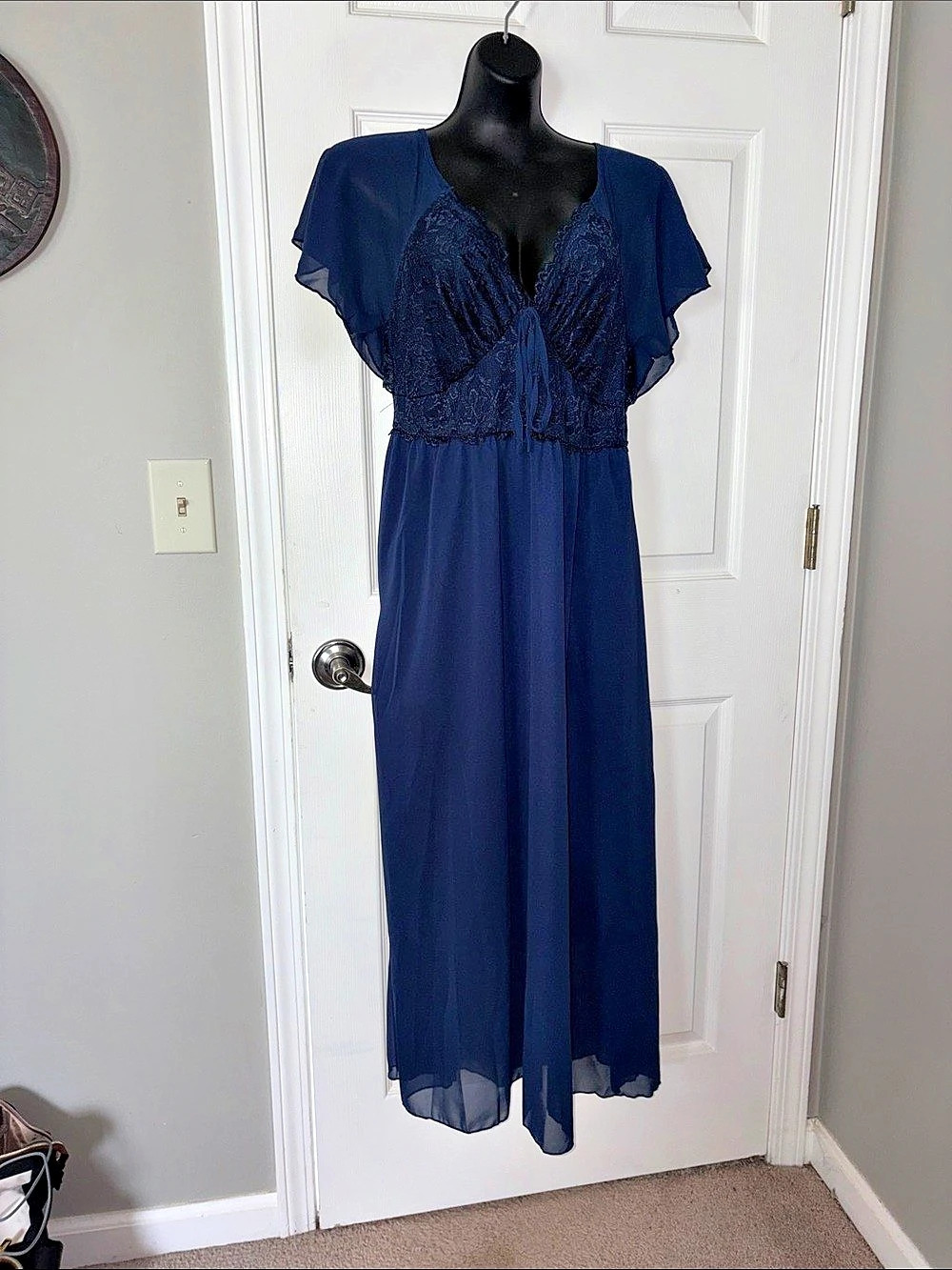Maxi Dress in Blue Size XL Like New